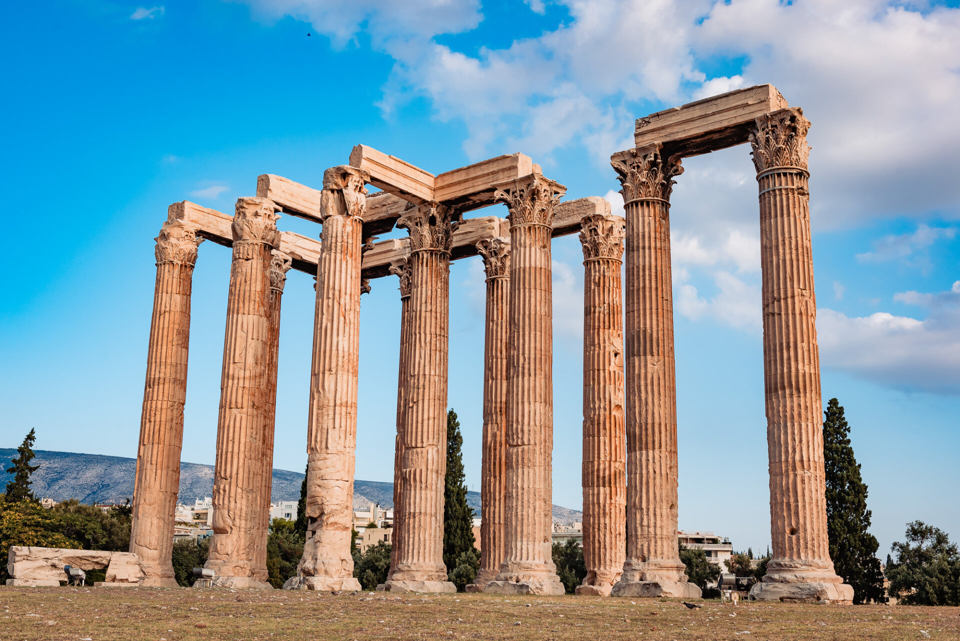 Temple of Olympian Zeus in Athens