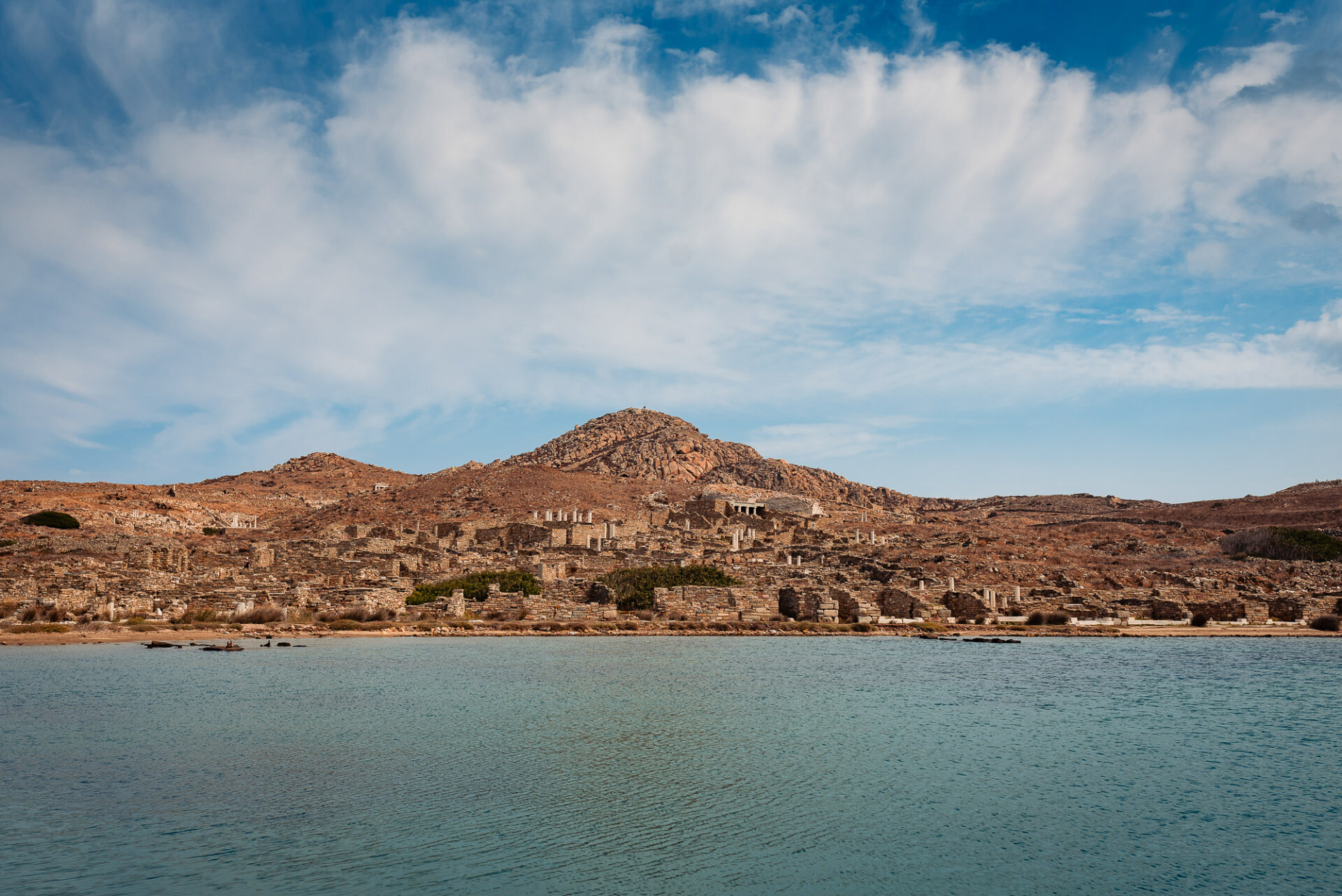 island of Delos in Greece, a UNESCO World Heritage site