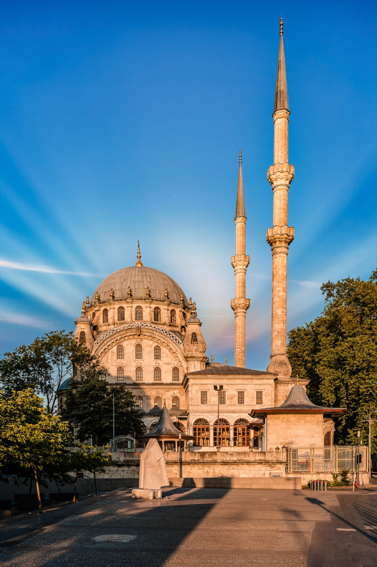 the Nusretiye Mosque located in the Tophane district of Istanbul