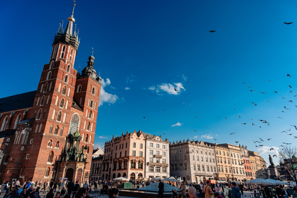 Main Market Square in Kraków