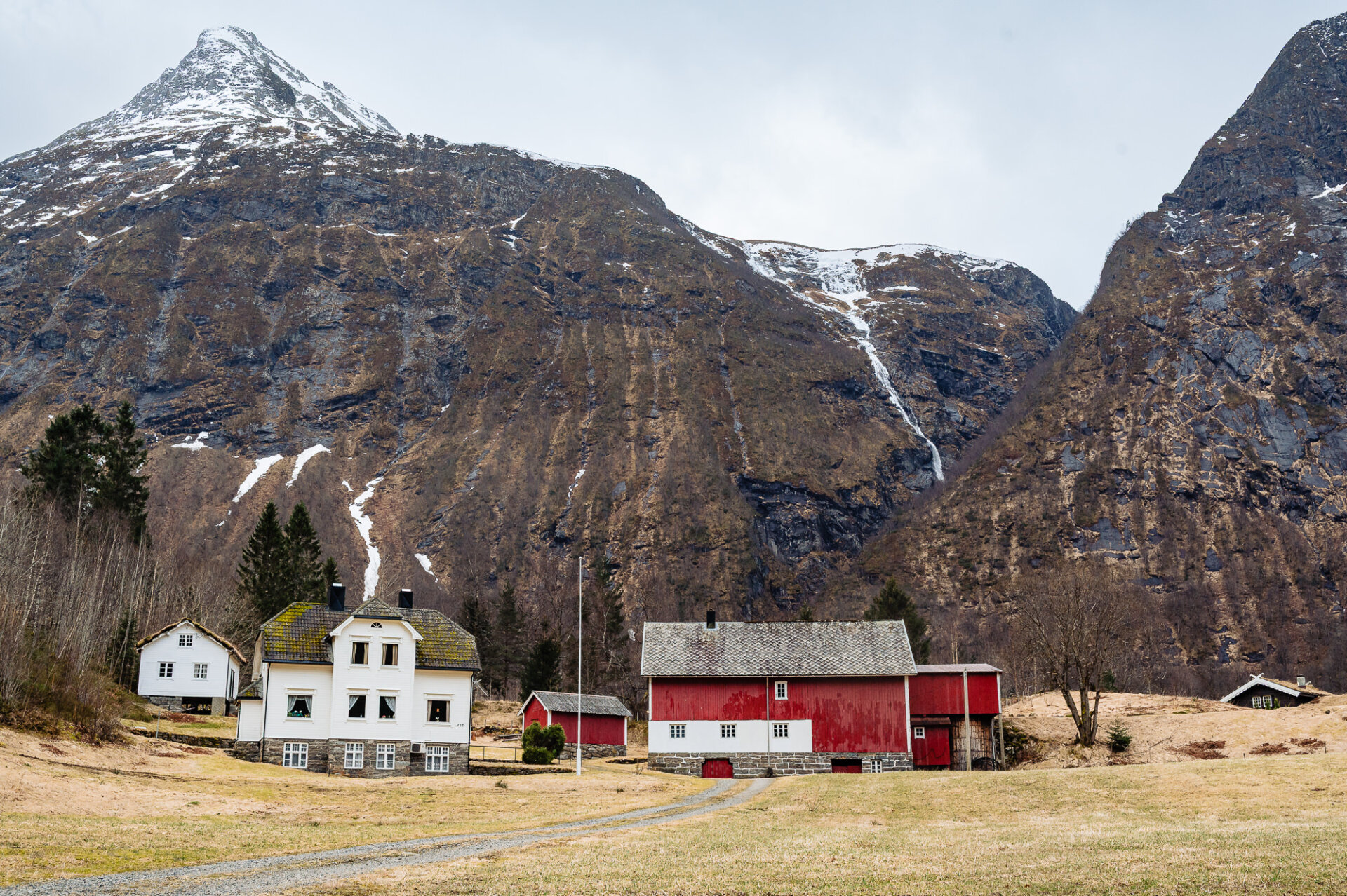 small village of Øye located in the Sunnmøre Alps region of Norway